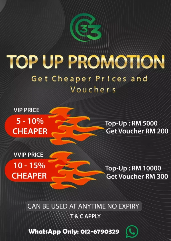 Wallet top-up promotion